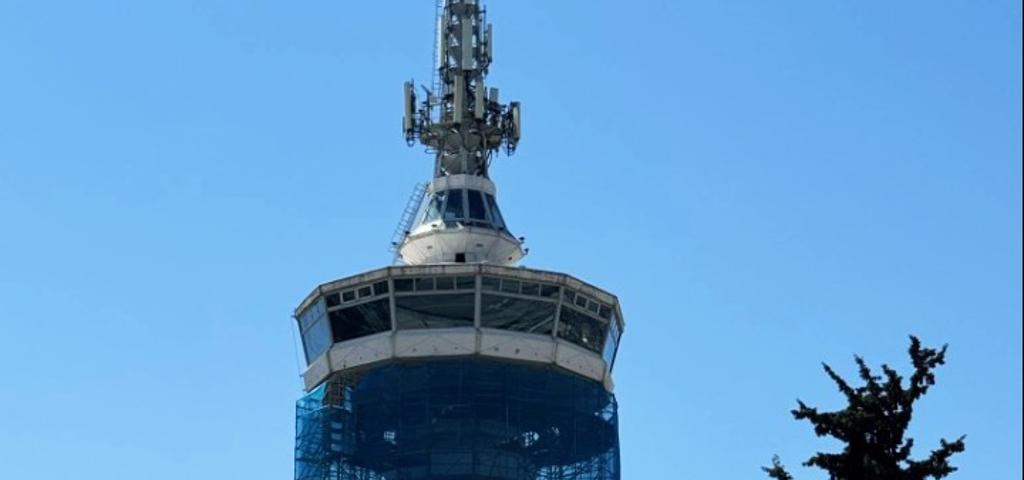 Εργασίες στον εμβληματικό Πύργο του ΟΤΕ στην ΔΕΘ Εργασίες στον εμβληματικό Πύργο του ΟΤΕ στην ΔΕΘ